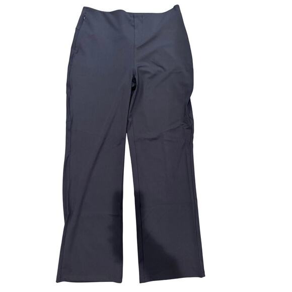 Spyder Active Women's XL Black Wide Leg Zip Pocket High Waist Yoga Pants NWT - Picture 1 of 6